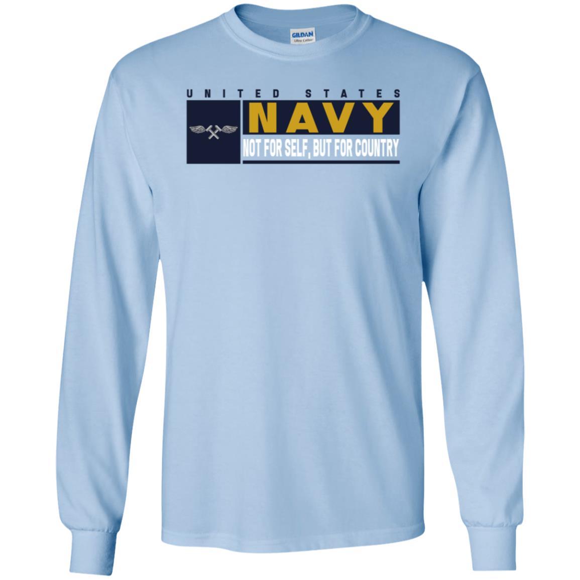 Navy Aviation Structural Mechanic Navy AM- Not for self Long Sleeve - Pullover Hoodie-TShirt-Navy-Veterans Nation