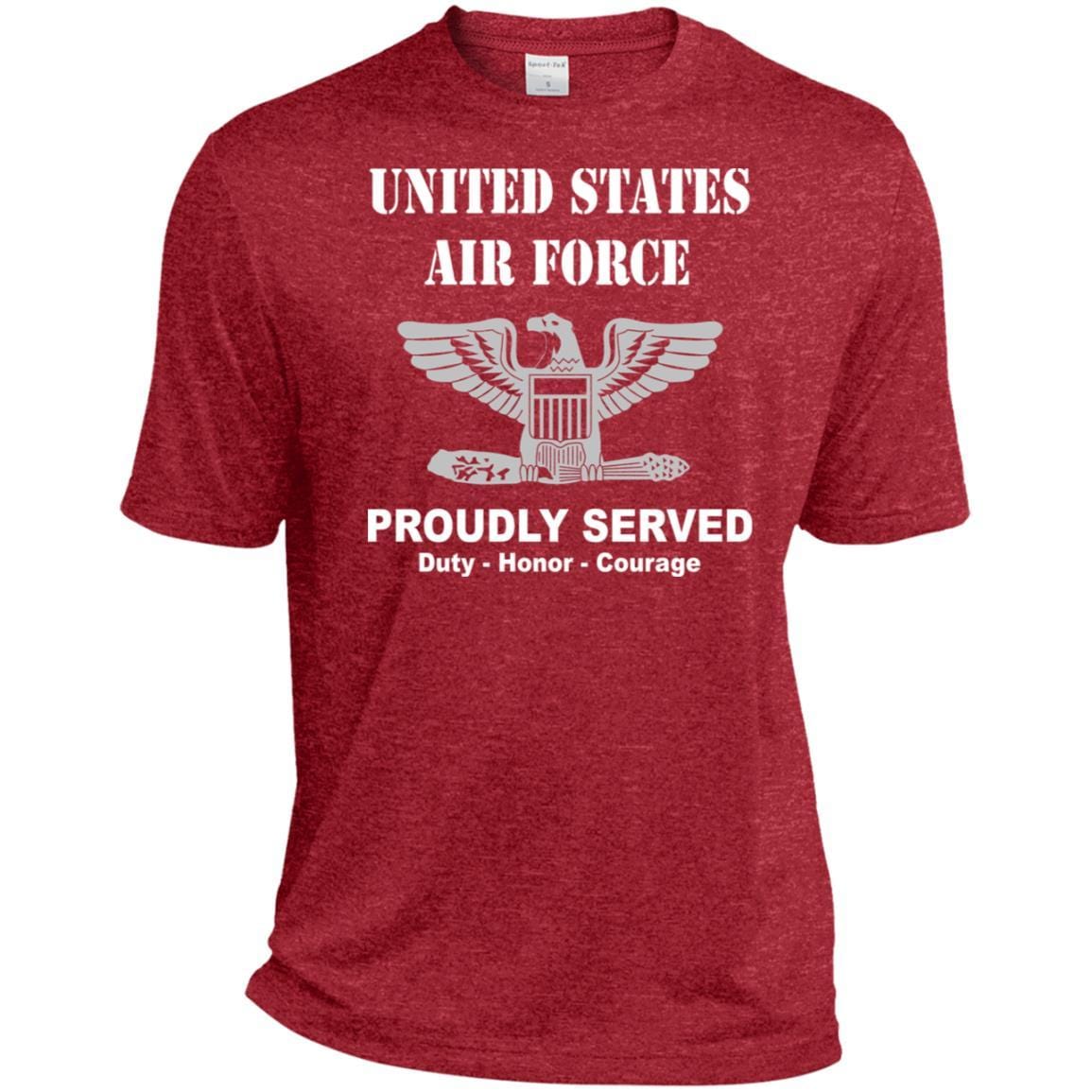 US Air Force O-6 Colonel Col O6 Field Officer Ranks T shirt Sport-Tek Tall Pullover Hoodie - T-Shirt-TShirt-USAF-Veterans Nation