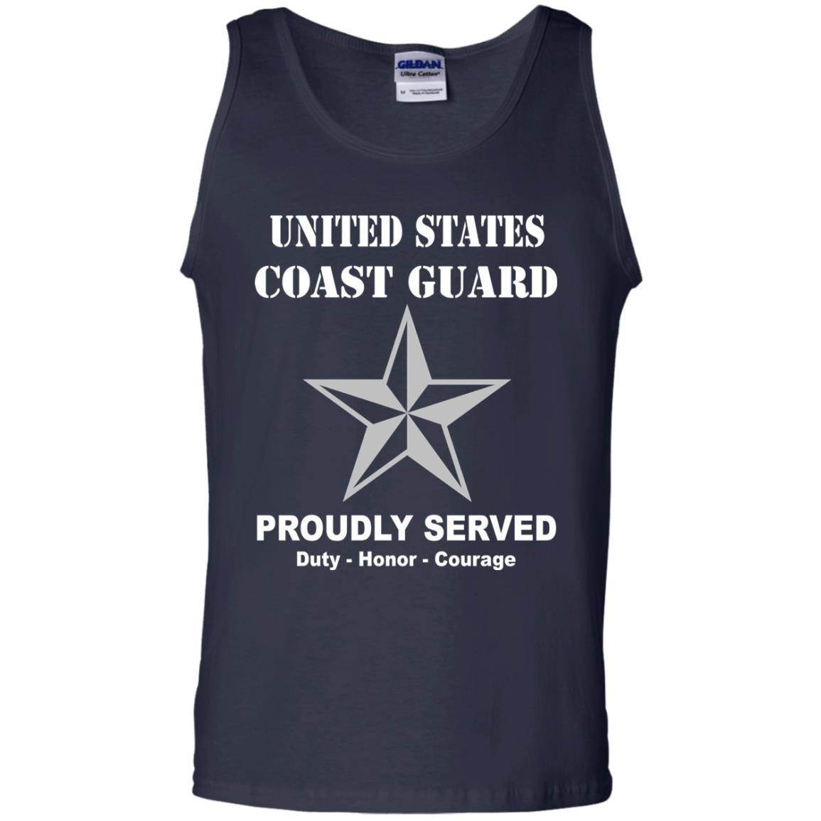 US Coast Guard O-7 Rear Admiral Lower Half O7 DRML Flag Officer Men Front USCG T Shirt-TShirt-USCG-Veterans Nation