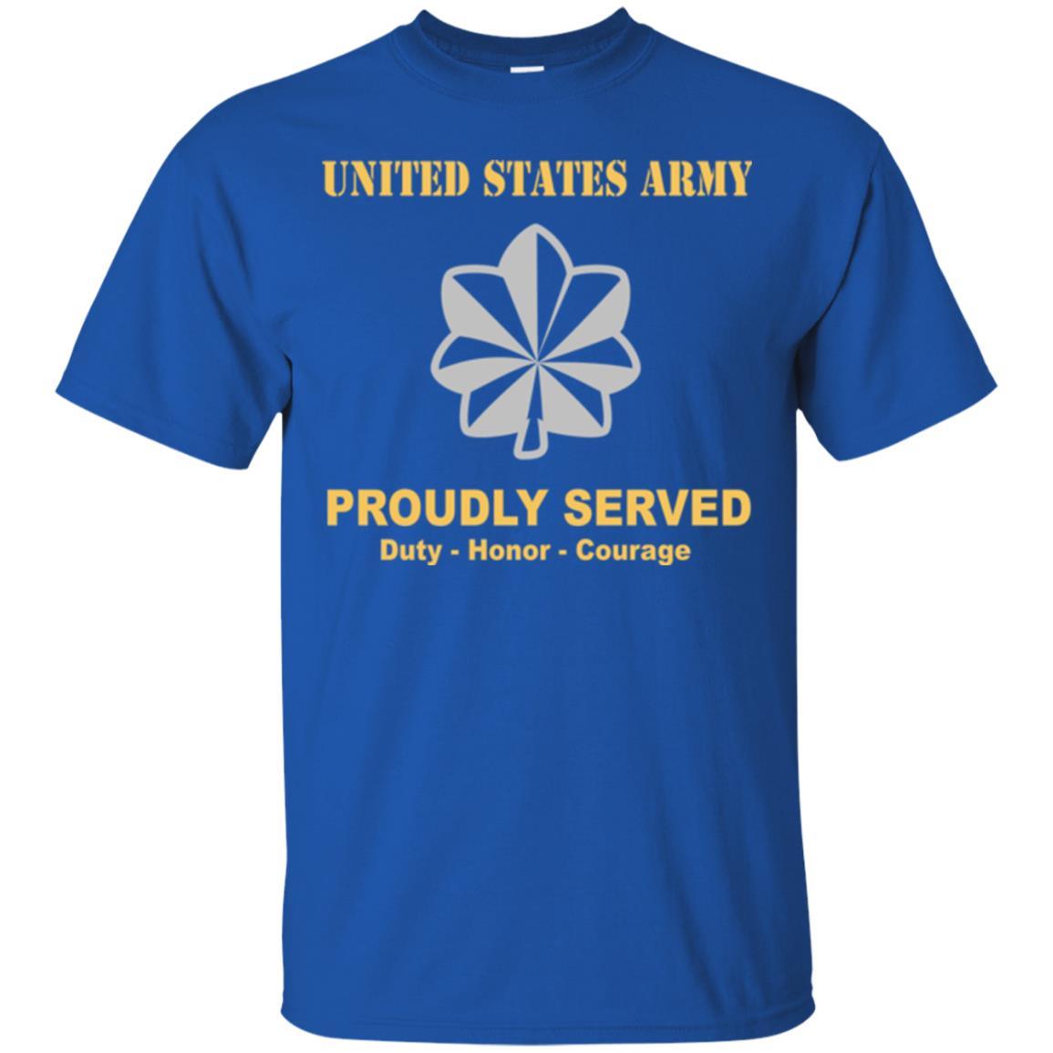 US Army O-5 Lieutenant Colonel O5 LTC Field Officer Ranks Men Front Shirt US Army Rank-TShirt-Army-Veterans Nation