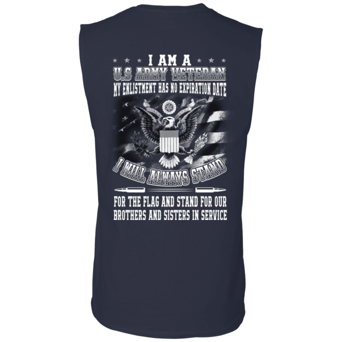 Military T-Shirt "I am A US Amry Veteran"-TShirt-General-Veterans Nation