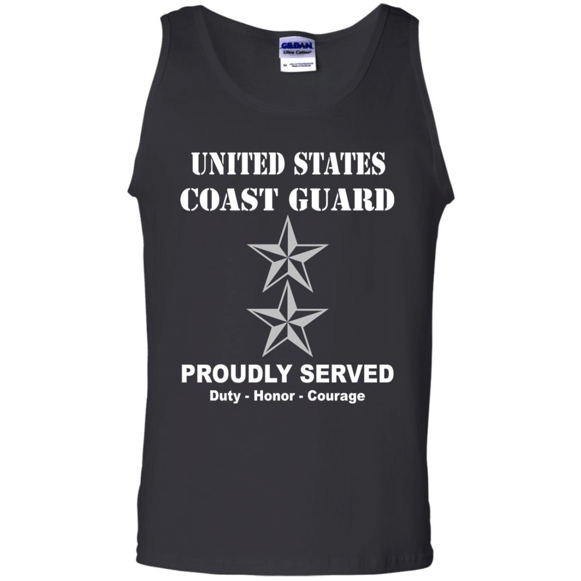 US Coast Guard O-8 Rear Admiral O8 RADM Flag Officer Men Front USCG T Shirt-TShirt-USCG-Veterans Nation