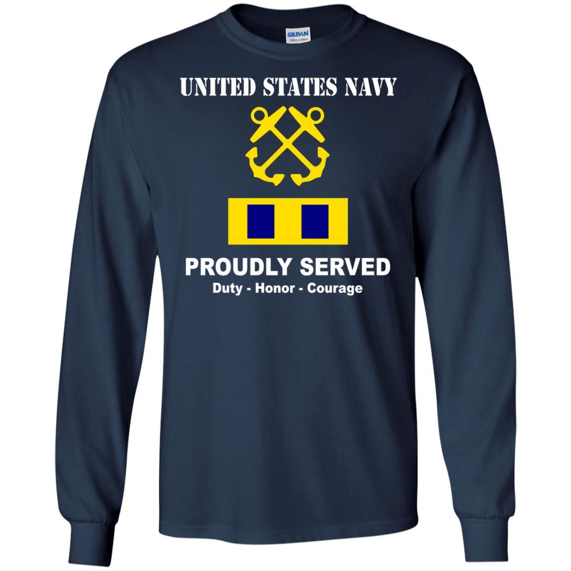 US Navy W-3 Chief Warrant Officer 3 W3 CW3 Warrant Officer Ranks Tshirt Men Front - T Shirts For Navy Ranks-TShirt-Navy-Veterans Nation