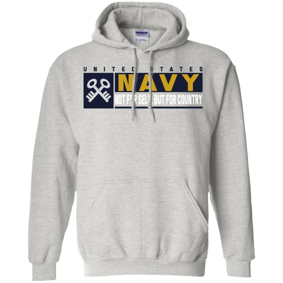 Navy Storekeeper Navy SK- Not for self Long Sleeve - Pullover Hoodie-TShirt-Navy-Veterans Nation