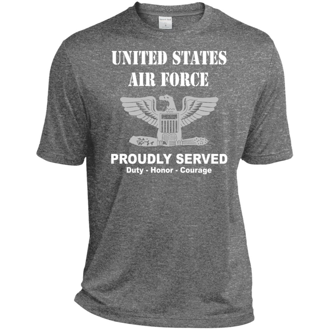 US Air Force O-6 Colonel Col O6 Field Officer Ranks T shirt Sport-Tek Tall Pullover Hoodie - T-Shirt-TShirt-USAF-Veterans Nation