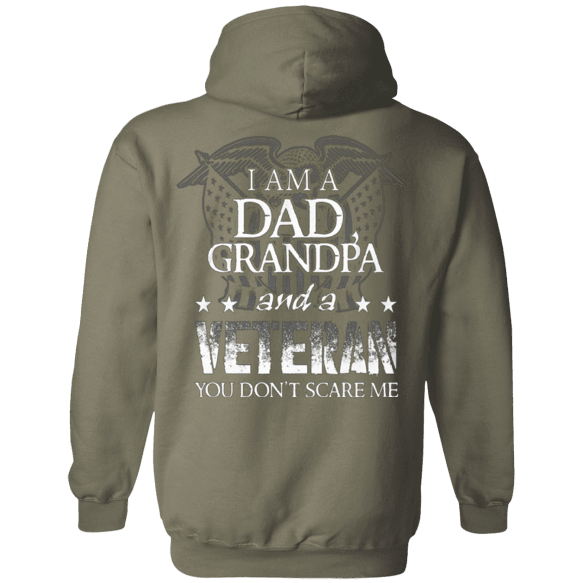 I am Dad Grandpa And A Veteran Hoodie-Sweatshirts-General-Veterans Nation