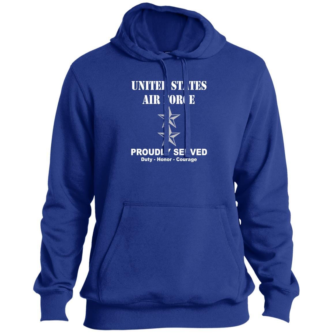 US Air Force O-8 Major General Maj G O8 General Officer Ranks T shirt Sport-Tek Tall Pullover Hoodie - T-Shirt-TShirt-USAF-Veterans Nation