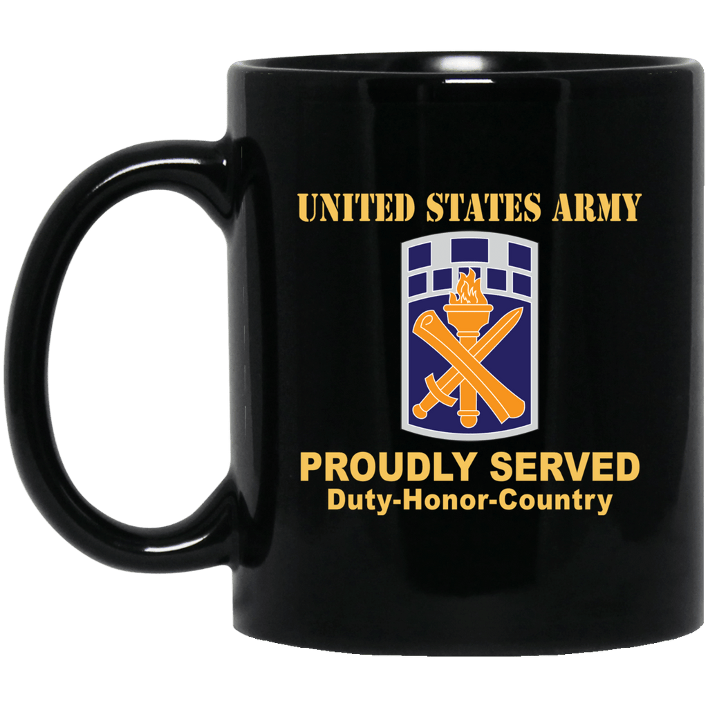 US ARMY 351ST CIVIL AFFAIRS COMMAND- 11 oz - 15 oz Black Mug-Mug-Army-CSIB-Veterans Nation