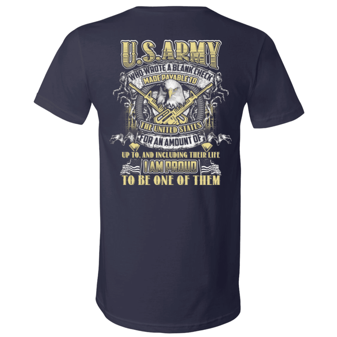 Proud To Be Veteran US Army T Shirt-TShirt-Army-Veterans Nation