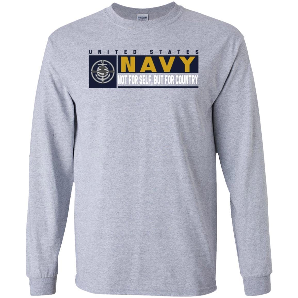 Navy Religious Program Specialist Navy RP- Not for self Long Sleeve - Pullover Hoodie-TShirt-Navy-Veterans Nation