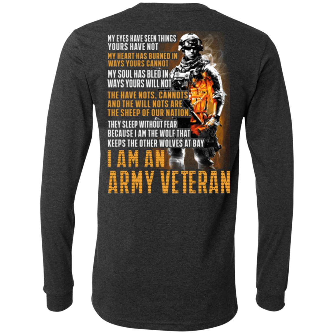 I Am An ARMY Veteran T Shirt-TShirt-Army-Veterans Nation