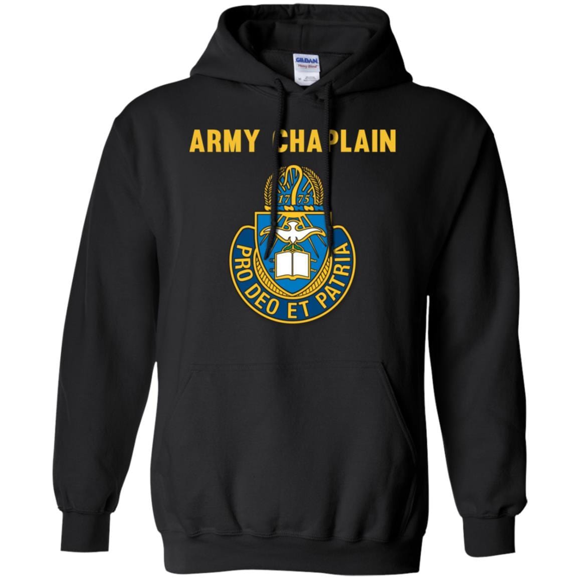 US Army Chaplain T-Shirt For Men On Front-TShirt-Army-Veterans Nation