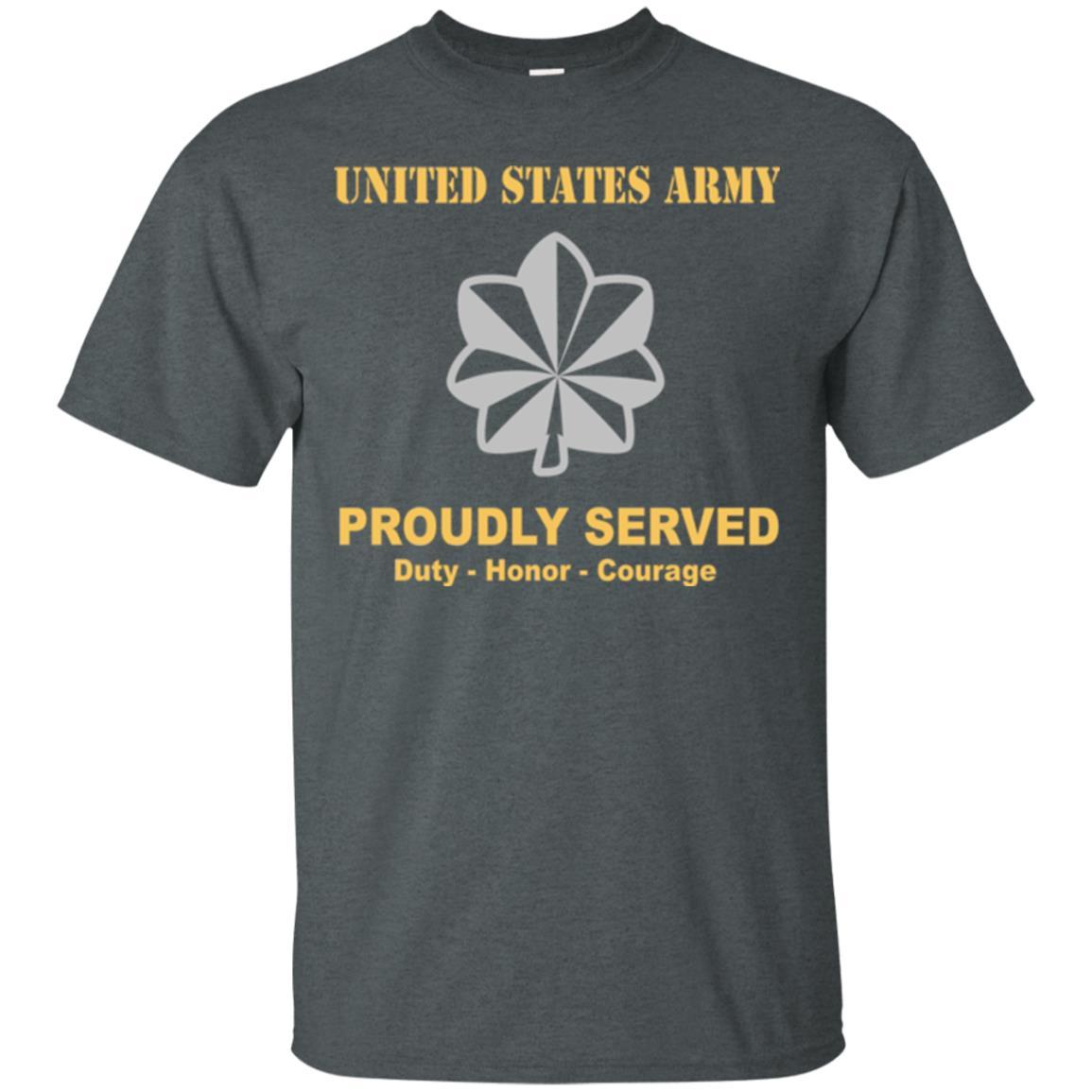 US Army O-5 Lieutenant Colonel O5 LTC Field Officer Ranks Men Front Shirt US Army Rank-TShirt-Army-Veterans Nation