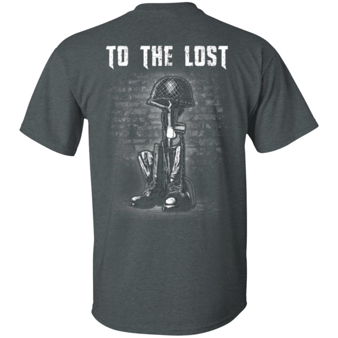 Military T-Shirt "To The Lost - Veteran"-TShirt-General-Veterans Nation