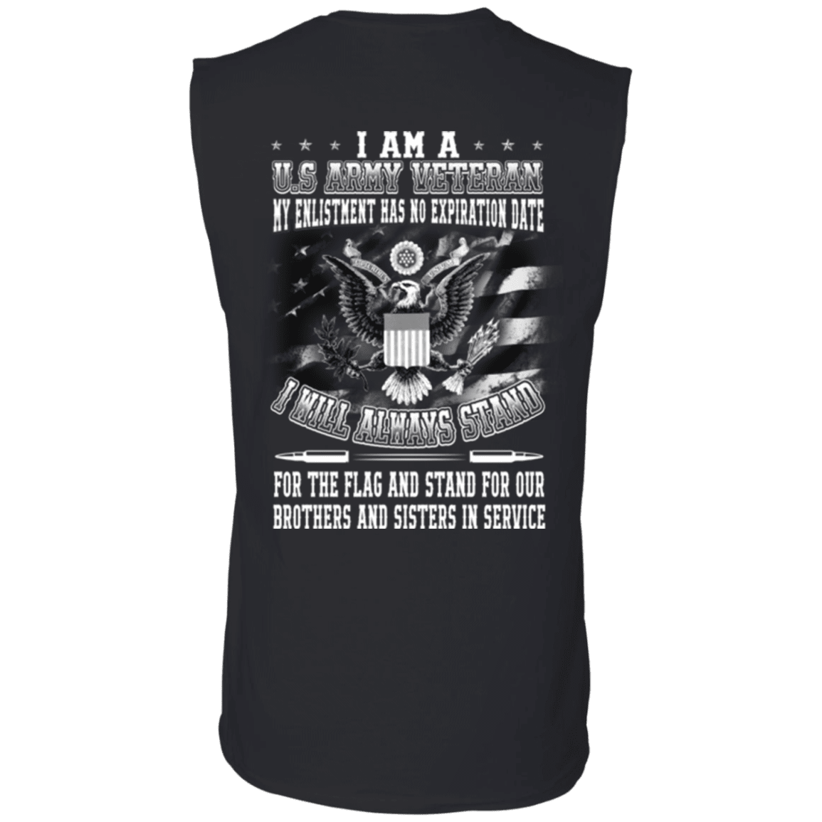 Military T-Shirt "I am A US Amry Veteran"-TShirt-General-Veterans Nation