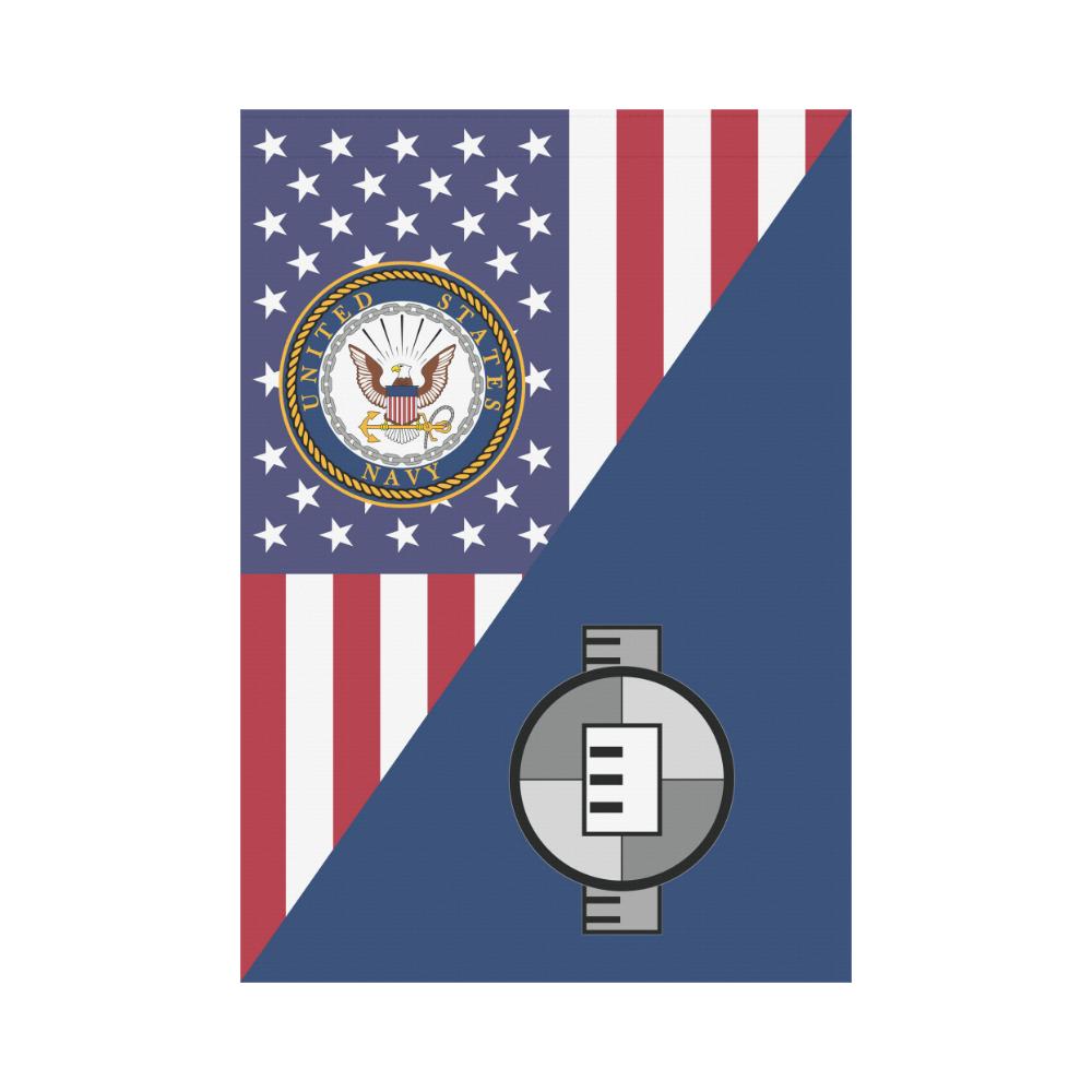 US Navy Engineering Aide Navy EA House Flag 28 inches x 40 inches Twin-Side Printing-HouseFlag-Navy-Rate-Veterans Nation