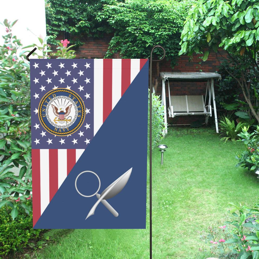 US Navy Intelligence Specialist Navy IS House Flag 28 inches x 40 inches Twin-Side Printing-HouseFlag-Navy-Rate-Veterans Nation