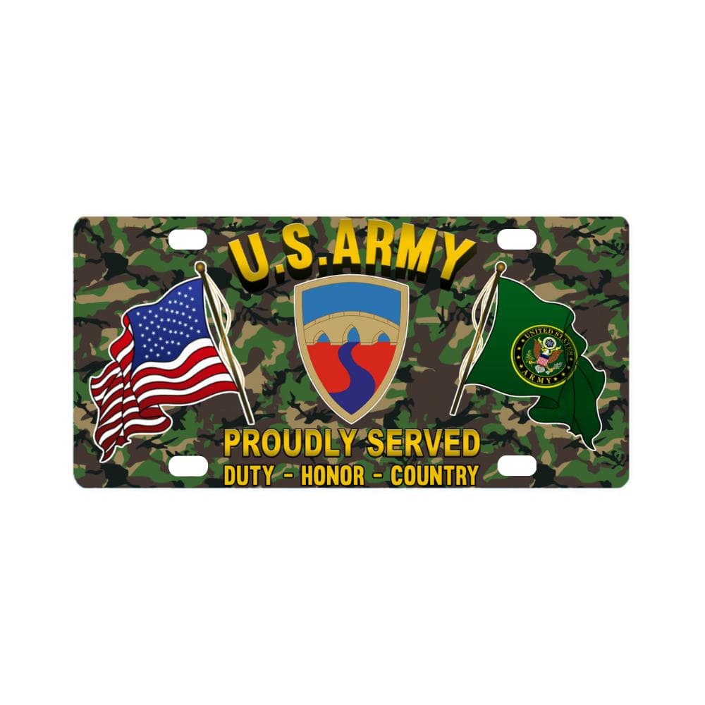 US ARMY 304TH SUSTAINMENT BRIGADE- Classic License Plate-LicensePlate-Army-CSIB-Veterans Nation