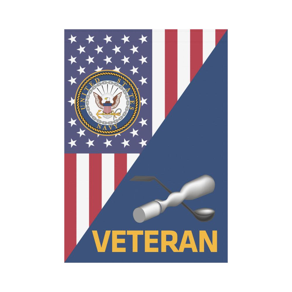 US Navy Molder Navy ML Veteran House Flag 28 inches x 40 inches Twin-Side Printing-HouseFlag-Navy-Rate-Veterans Nation