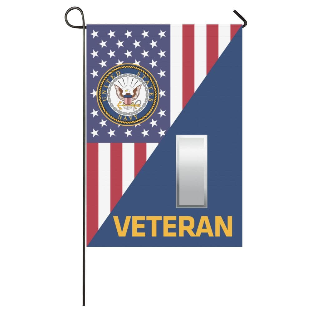 US Navy O-2 Lieutenant Junior Grade O2 LTJG Veteran House Flag 28 inches x 40 inches Twin-Side Printing-HouseFlag-Navy-Officer-Veterans Nation