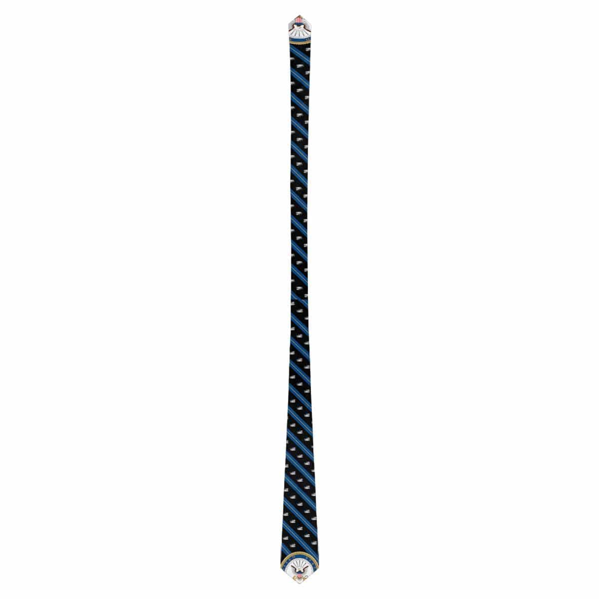 US Navy Equipment Operator Navy EO Classic Necktie (Two Sides)-Necktie-Navvy-Rate-Veterans Nation