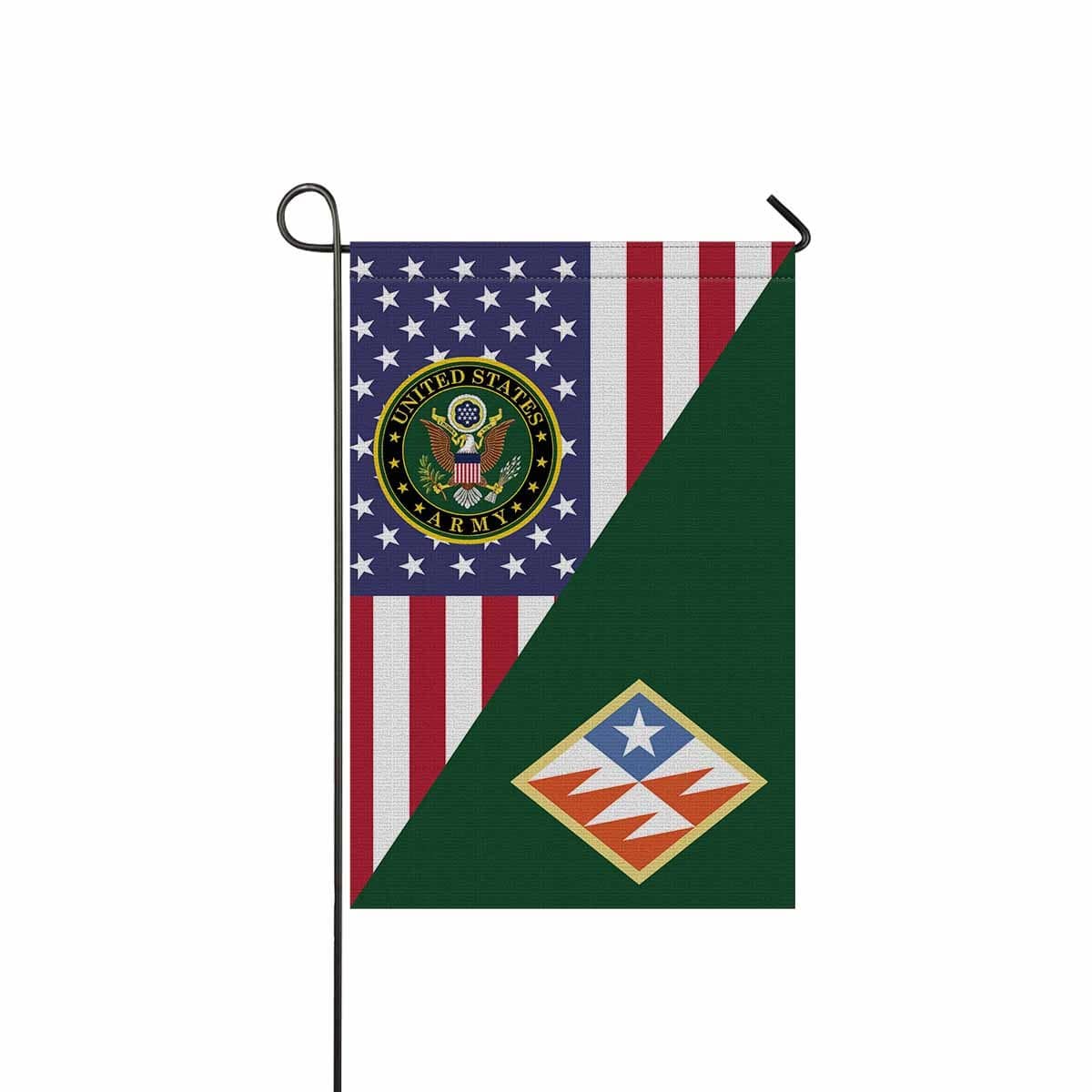 US ARMY 261 SIGNAL BRIGADE Garden Flag/Yard Flag 12 inches x 18 inches Twin-Side Printing-GDFlag-Army-CSIB-Veterans Nation