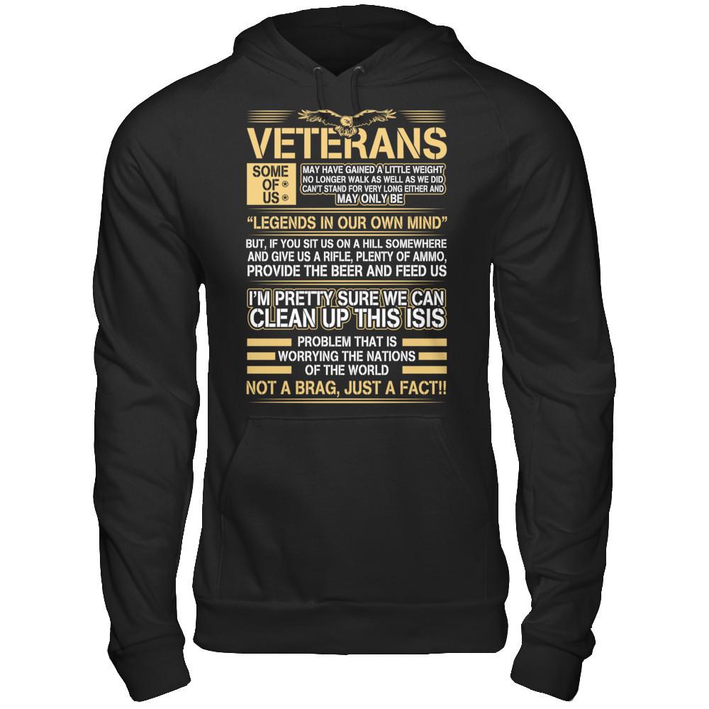 Military T-Shirt "Veteran - Legend In Our Mind"-TShirt-General-Veterans Nation