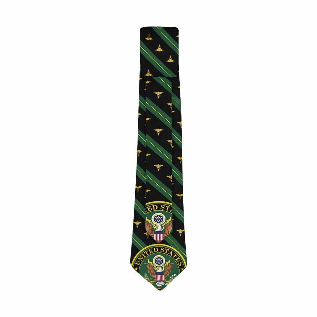 US Army Nurse Corps Classic Necktie (Two Sides)-Necktie-Army-Branch-Veterans Nation