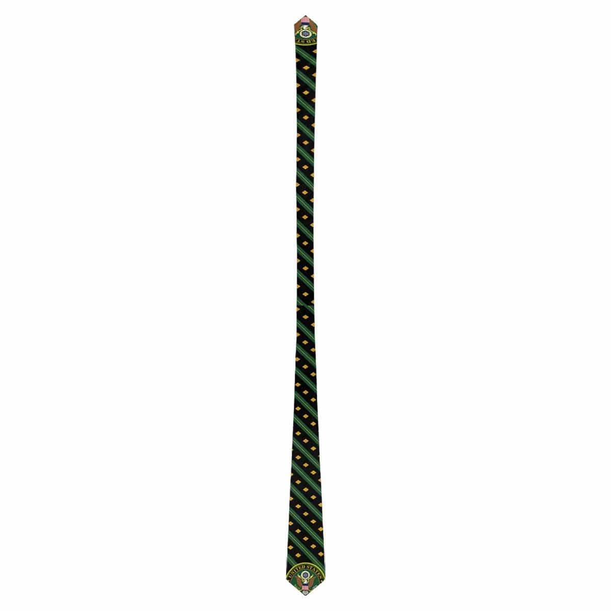 US Army Finance Corps Classic Necktie (Two Sides)-Necktie-Army-Branch-Veterans Nation