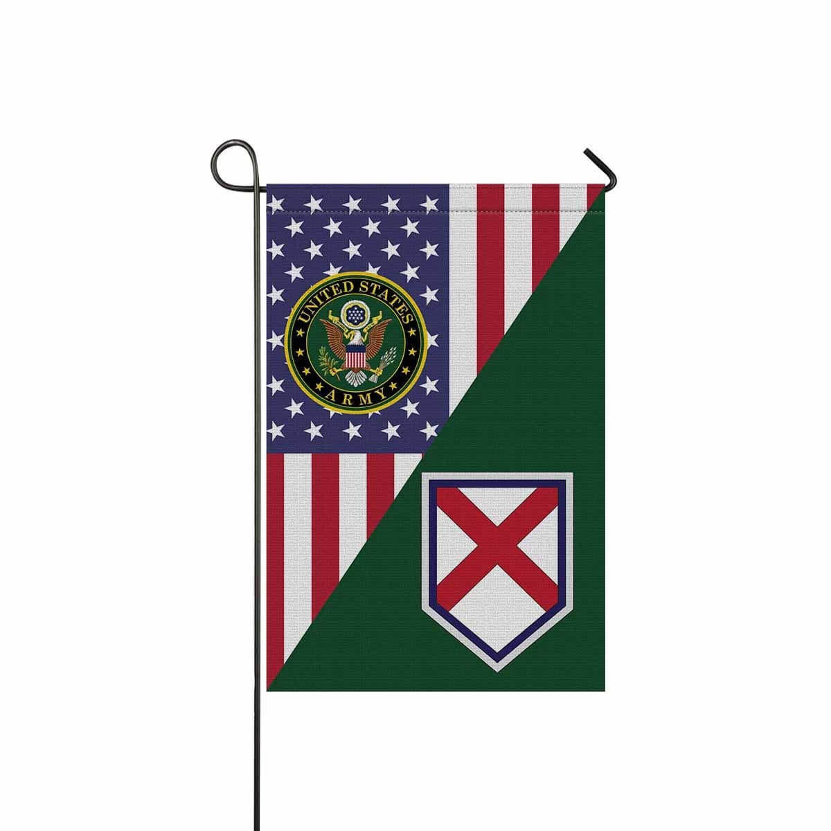 US ARMY 226TH MANEUVER ENHANCMENT BRIGADE Garden Flag/Yard Flag 12 inches x 18 inches Twin-Side Printing-GDFlag-Army-CSIB-Veterans Nation