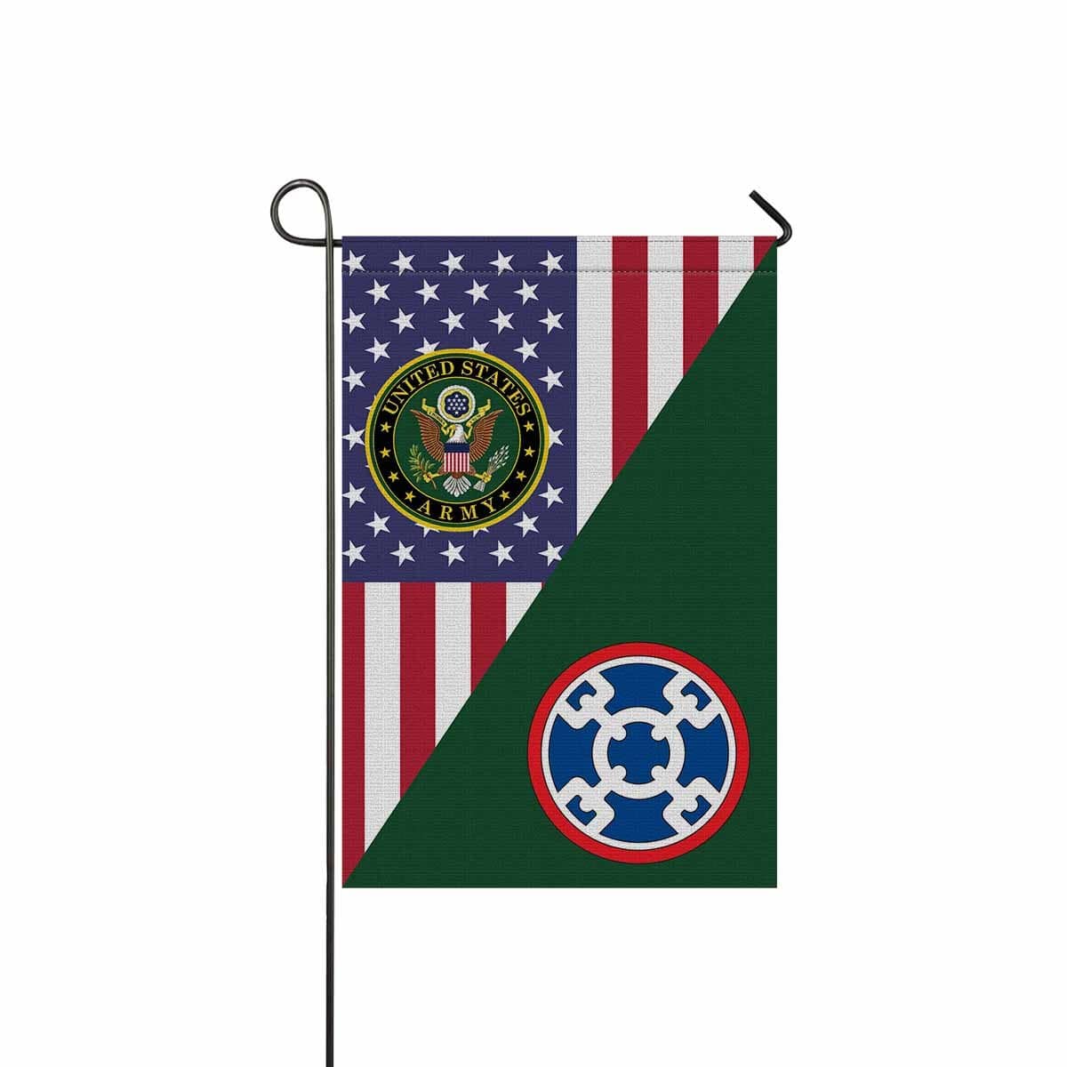 US ARMY 310TH SUSTAINMENT COMMAND Garden Flag/Yard Flag 12 inches x 18 inches Twin-Side Printing-GDFlag-Army-CSIB-Veterans Nation