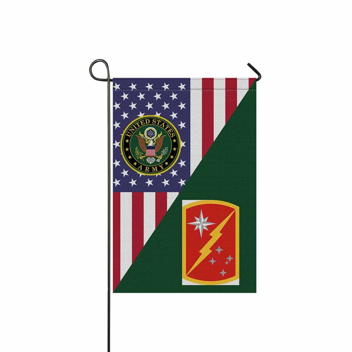 US ARMY 45TH SUSTAINMENT BRIGADE Garden Flag/Yard Flag 12 inches x 18 inches Twin-Side Printing-GDFlag-Army-CSIB-Veterans Nation