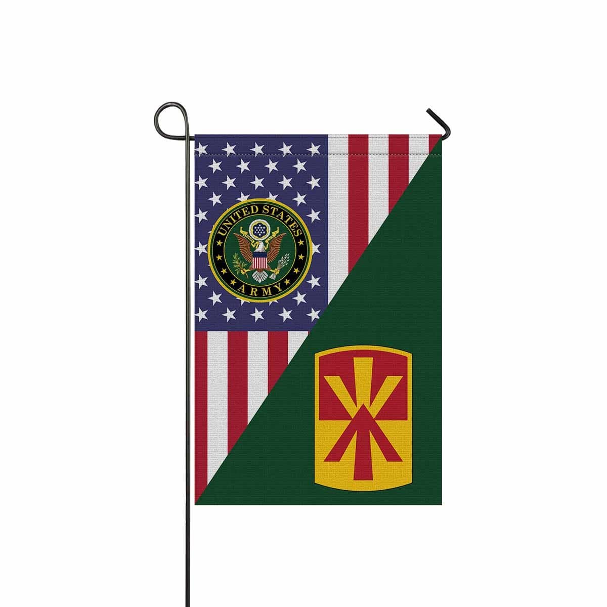 US ARMY 11TH AIR DEFENSE ARTILLERY BRIGADE Garden Flag/Yard Flag 12 inches x 18 inches Twin-Side Printing-GDFlag-Army-CSIB-Veterans Nation