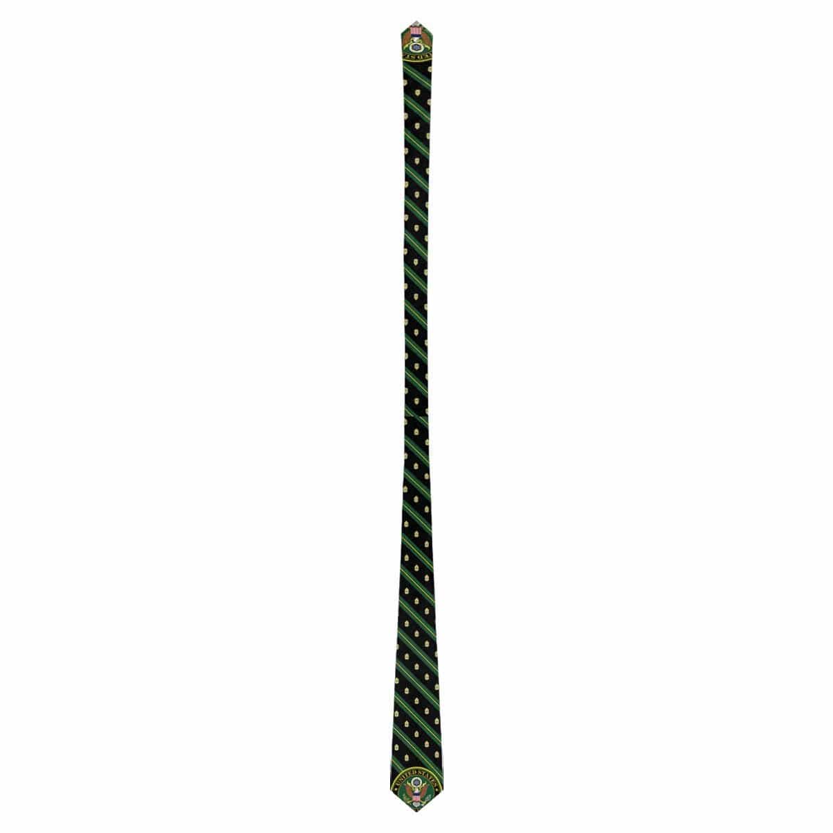 US Army E-9 SGM Classic Necktie (Two Sides)-Necktie-Army-Ranks-Veterans Nation