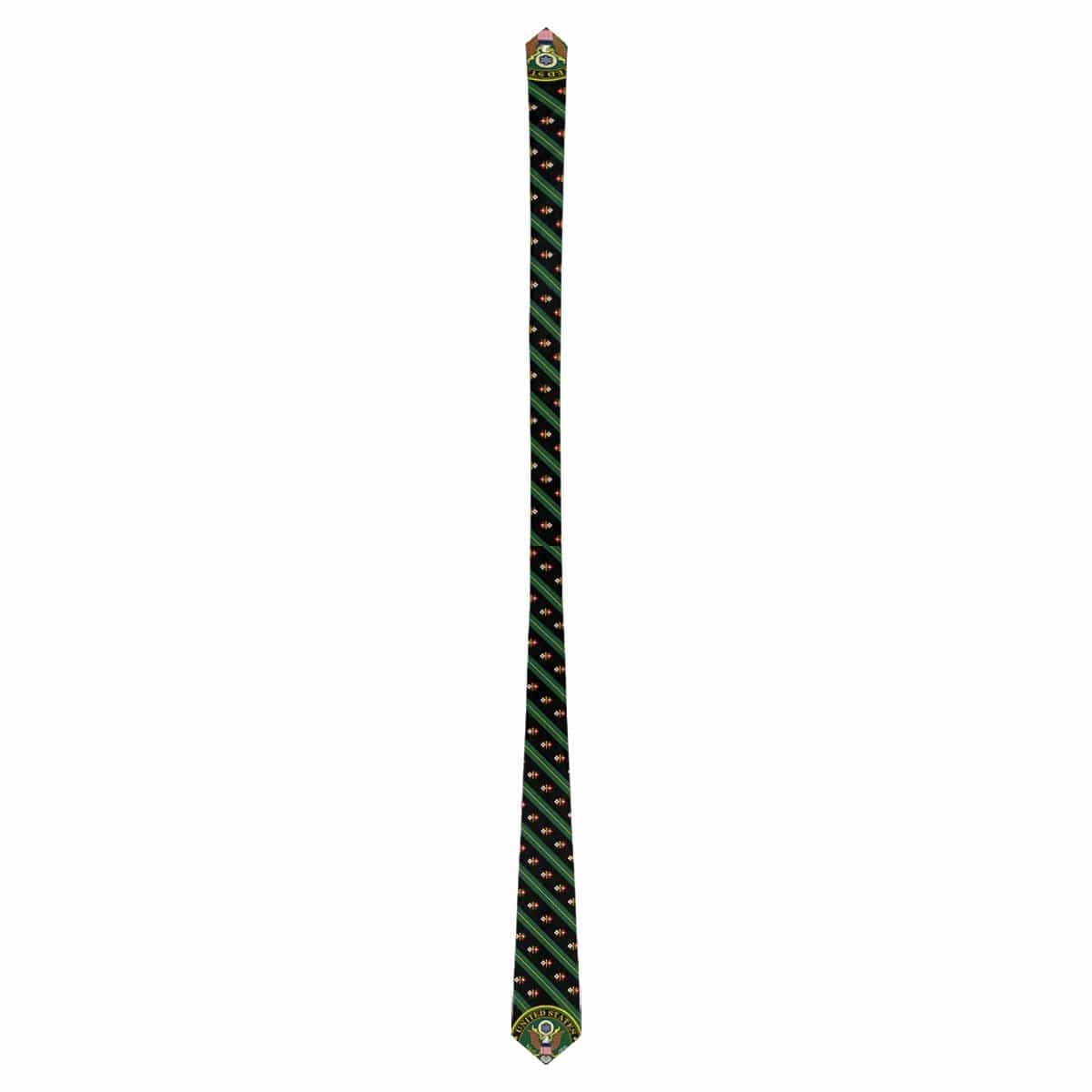 US Army Signal Corps Classic Necktie (Two Sides)-Necktie-Army-Branch-Veterans Nation