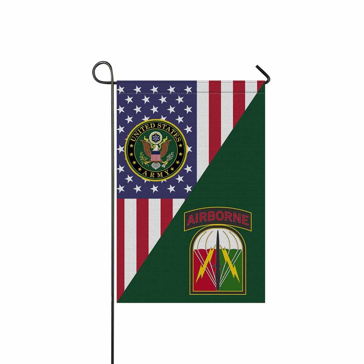 US ARMY 528 SUSTAINMENT BRIGADE Garden Flag/Yard Flag 12 inches x 18 inches Twin-Side Printing-GDFlag-Army-CSIB-Veterans Nation