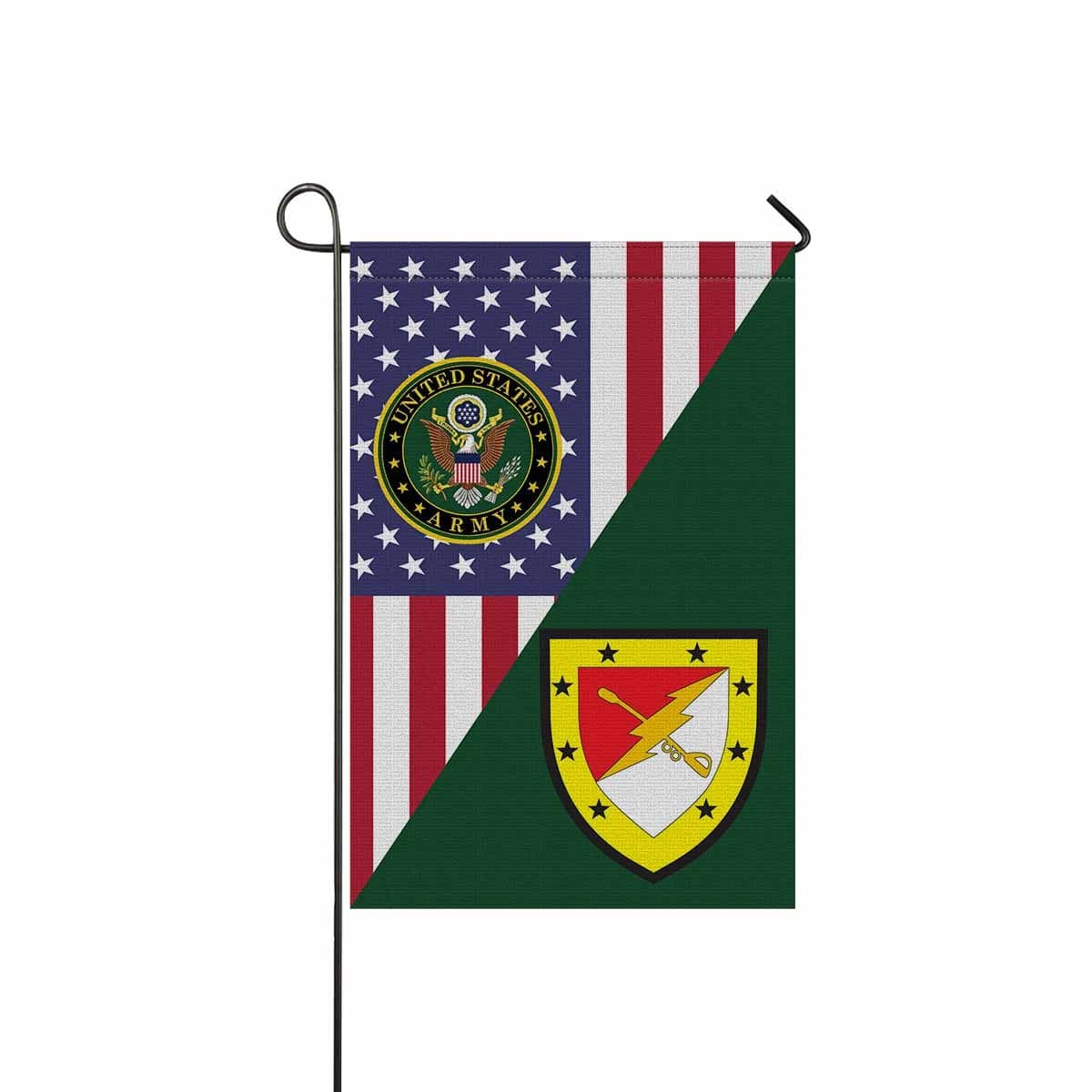 US ARMY 316TH CAVALRY BRIGADE Garden Flag/Yard Flag 12 inches x 18 inches Twin-Side Printing-GDFlag-Army-CSIB-Veterans Nation