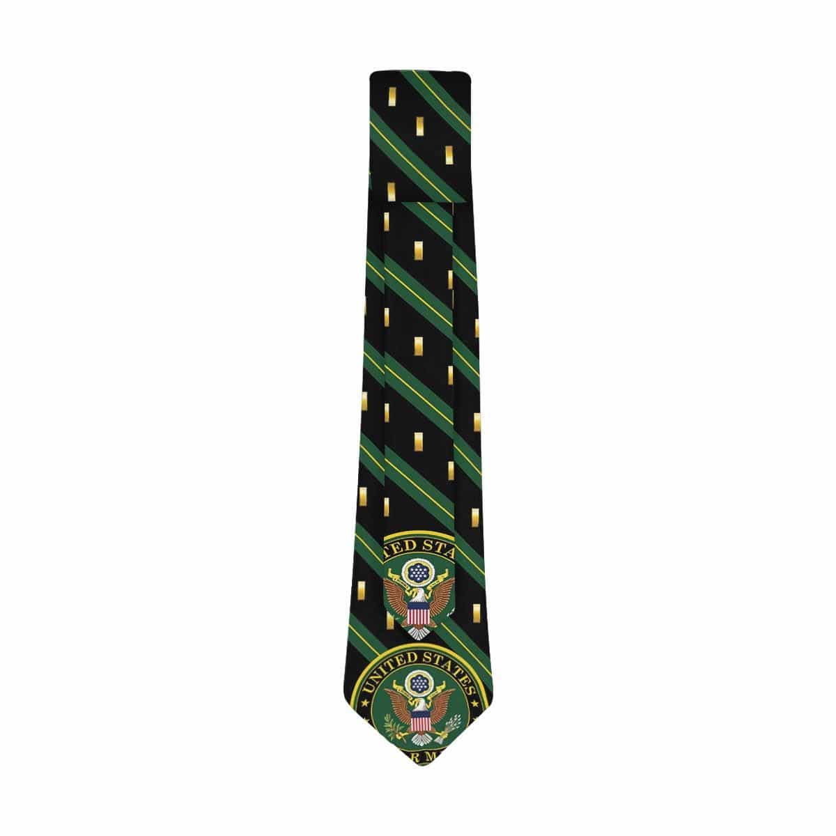 US Army O-1 Classic Necktie (Two Sides)-Necktie-Army-Ranks-Veterans Nation