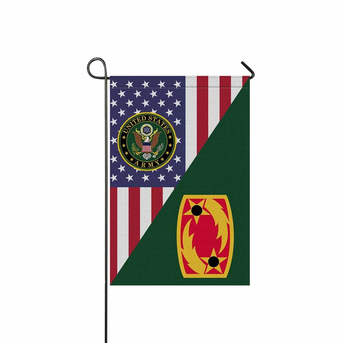 US ARMY 69TH AIR DEFENSE ARTILLERY Garden Flag/Yard Flag 12 inches x 18 inches Twin-Side Printing-GDFlag-Army-CSIB-Veterans Nation